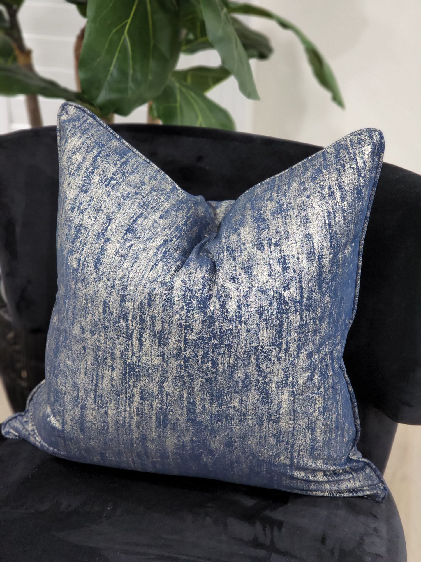 Midnight luxe cushion