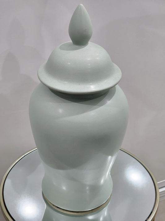 Moss ginger jar Decor