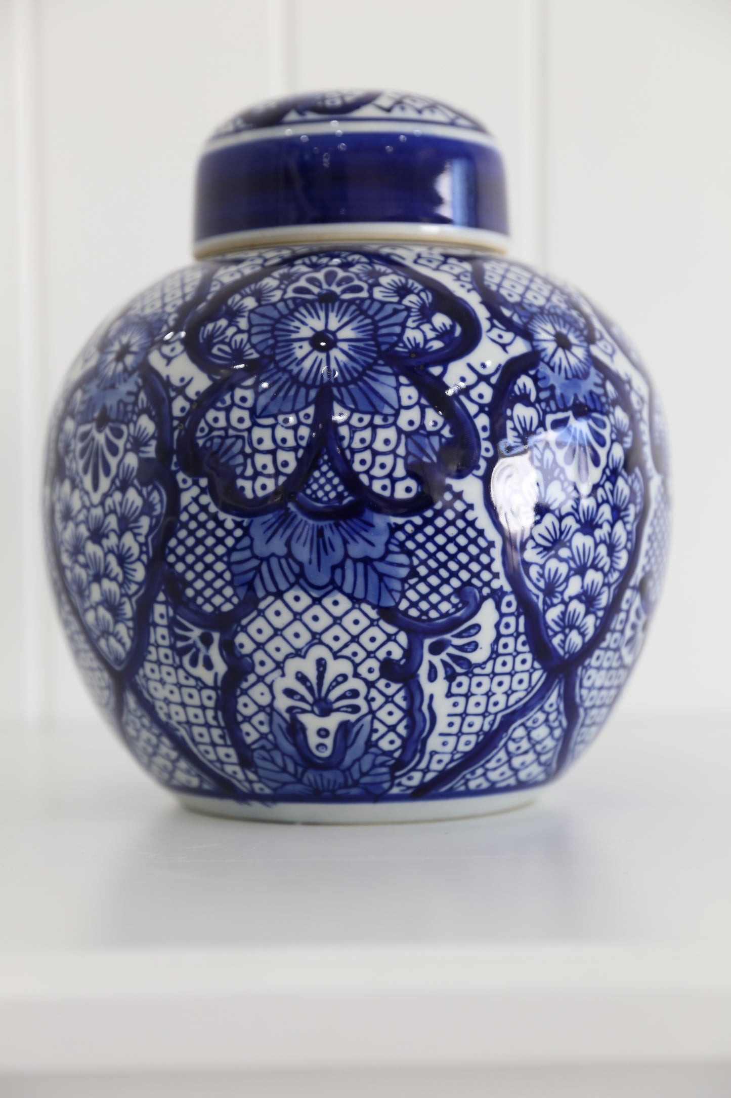 Sale- Blue Decorative jar