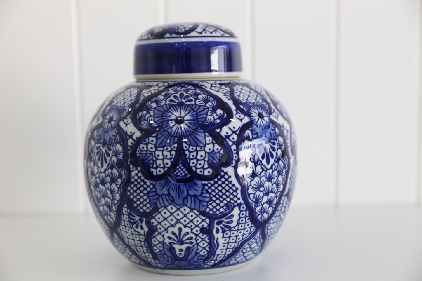 Sale- Blue Decorative jar