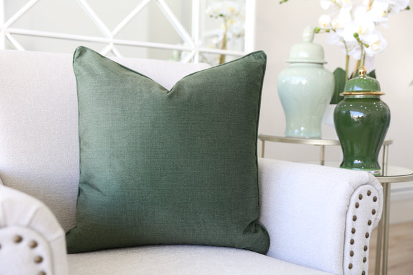 Dark Green Cushion