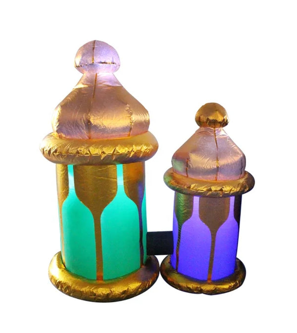 EID/RAMADAN twin lanterns inflatable