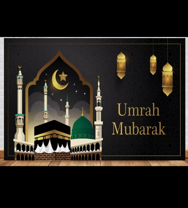 (umrah banner) ramadan/eid