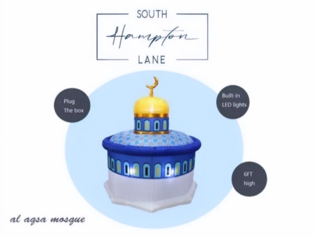 Eid/ramadan  al aqsa mosque inflatable