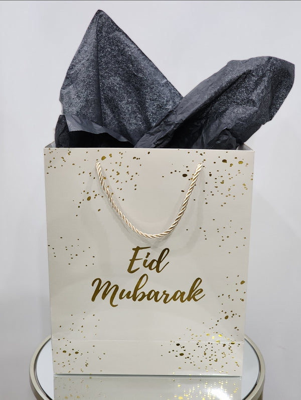 Beige gift bag Eid/ramadan